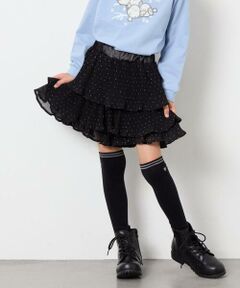 a.v.v / アー・ヴェ・ヴェ その他パンツ | [110-130]水玉プリーツシフォンパンツ
