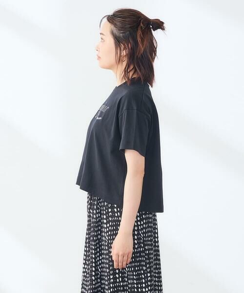 a.v.v / アー・ヴェ・ヴェ カットソー | 【低身長サイズ/接触冷感】クロップドロゴTシャツ | 詳細12