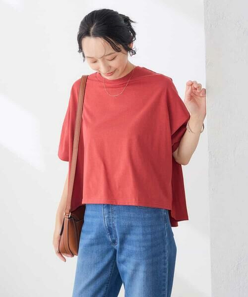 a.v.v / アー・ヴェ・ヴェ カットソー | 【低身長サイズ】バックシャーリングTシャツ | 詳細1
