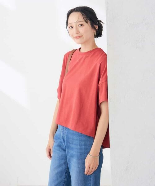 a.v.v / アー・ヴェ・ヴェ カットソー | 【低身長サイズ】バックシャーリングTシャツ | 詳細2