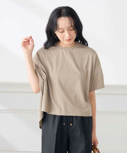 a.v.v / アー・ヴェ・ヴェ カットソー | 【低身長サイズ】バックシャーリングTシャツ | 詳細9