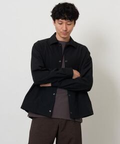 a.v.v / アー・ヴェ・ヴェ セットアップ | 【撥水/ストレッチ/洗濯機で洗える/毛玉になりにくい/イージーケア】ナイロンピケストレッチコーチジャケット
