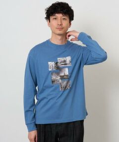 a.v.v / アー・ヴェ・ヴェ カットソー | フォトプリントワイドシルエットカットソー