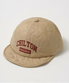 キルティング刺繍キャップ