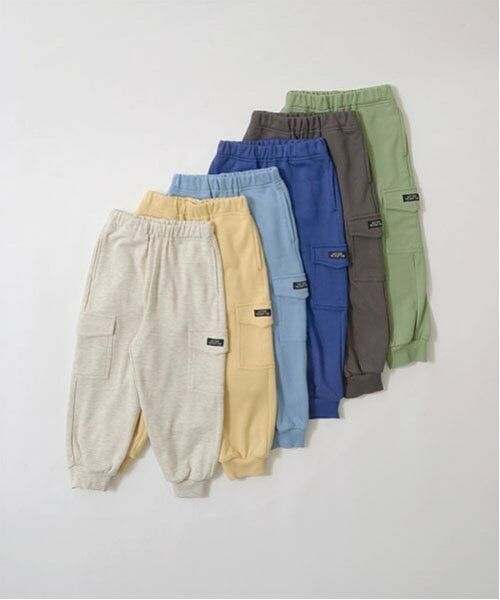 b・ROOM / ビールーム その他パンツ | 【セットアップ可能】カーゴスウェットパンツ | 詳細1