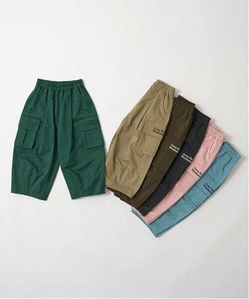 b・ROOM / ビールーム その他パンツ | タックワイドカーゴパンツ | 詳細1