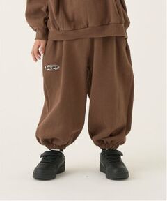 b・ROOM / ビールーム その他パンツ | 【セットアップ可能】【毛玉バイバイ裏起毛裏毛】切替えスウェットパンツ
