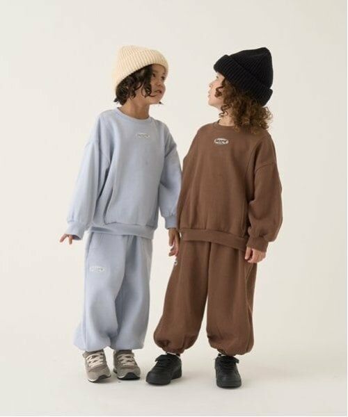 b・ROOM / ビールーム その他パンツ | 【セットアップ可能】【毛玉バイバイ裏起毛裏毛】切替えスウェットパンツ | 詳細15