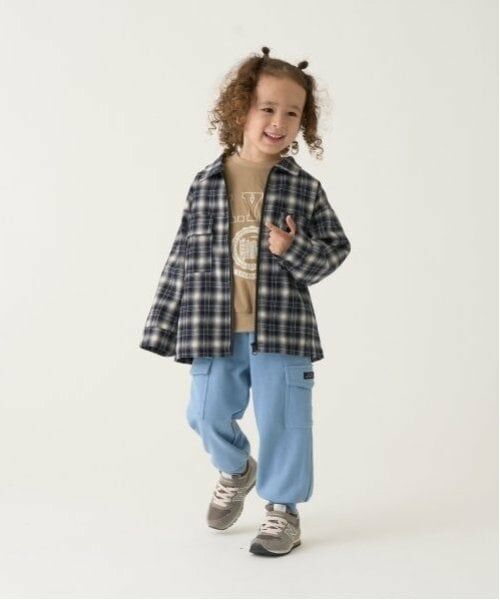 b・ROOM / ビールーム シャツ・ブラウス | ビッグシルエット長袖チェックシャツ(ジップアップ) | 詳細12