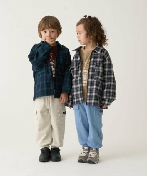 b・ROOM / ビールーム シャツ・ブラウス | ビッグシルエット長袖チェックシャツ(ジップアップ) | 詳細14