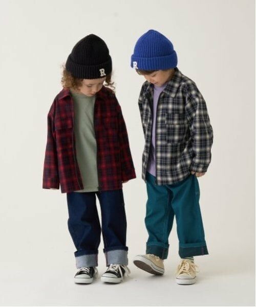 b・ROOM / ビールーム シャツ・ブラウス | ビッグシルエット長袖チェックシャツ(ジップアップ) | 詳細15