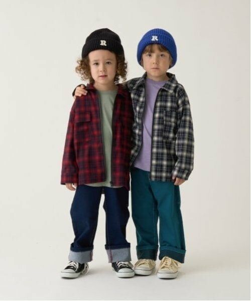 b・ROOM / ビールーム シャツ・ブラウス | ビッグシルエット長袖チェックシャツ(ジップアップ) | 詳細16