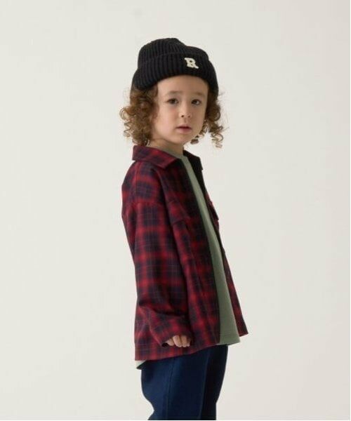 b・ROOM / ビールーム シャツ・ブラウス | ビッグシルエット長袖チェックシャツ(ジップアップ) | 詳細9