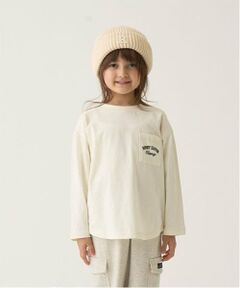 b・ROOM / ビールーム Tシャツ | 【型崩れしないやわらかコットン】【万能アイテム】ラウンドヘムポケットTシャツ