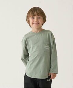 b・ROOM / ビールーム Tシャツ | 【型崩れしないやわらかコットン】【万能アイテム】ラウンドヘムポケットTシャツ