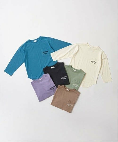 b・ROOM / ビールーム Tシャツ | 【型崩れしないやわらかコットン】【万能アイテム】ラウンドヘムポケットTシャツ | 詳細1