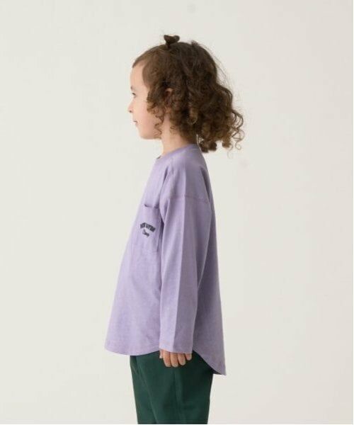 b・ROOM / ビールーム Tシャツ | 【型崩れしないやわらかコットン】【万能アイテム】ラウンドヘムポケットTシャツ | 詳細11