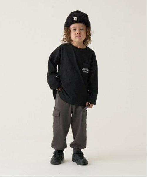 b・ROOM / ビールーム Tシャツ | 【型崩れしないやわらかコットン】【万能アイテム】ラウンドヘムポケットTシャツ | 詳細13