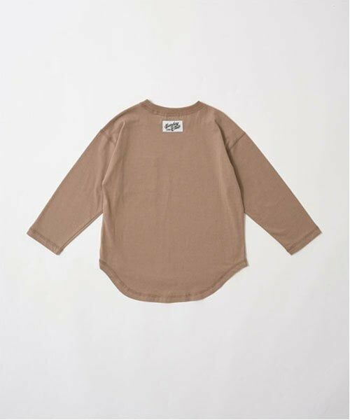 b・ROOM / ビールーム Tシャツ | 【型崩れしないやわらかコットン】【万能アイテム】ラウンドヘムポケットTシャツ | 詳細3