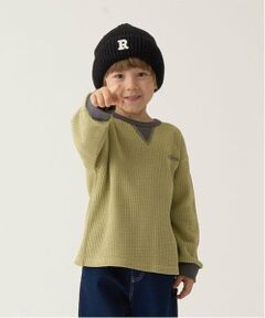 b・ROOM / ビールーム Tシャツ | 【ふわふワッフル】バイカラートップス