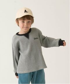 b・ROOM / ビールーム Tシャツ | 【ふわふワッフル】バイカラートップス