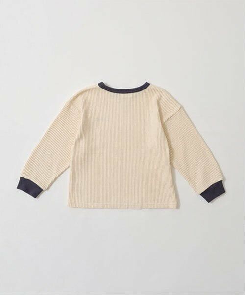 b・ROOM / ビールーム Tシャツ | 【ふわふワッフル】バイカラートップス | 詳細3