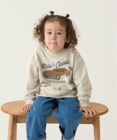 b・ROOM / ビールーム スウェット | 【万能アイテム】選べる7パターンアソートプリントスウェット