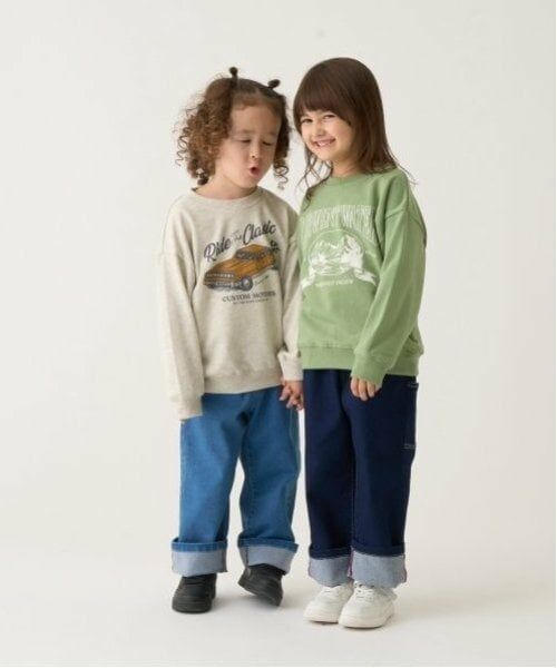 b・ROOM / ビールーム スウェット | 【万能アイテム】選べる7パターンアソートプリントスウェット | 詳細17