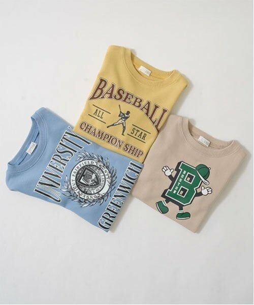 b・ROOM / ビールーム スウェット | 【万能アイテム】選べる7パターンアソートプリントスウェット | 詳細6