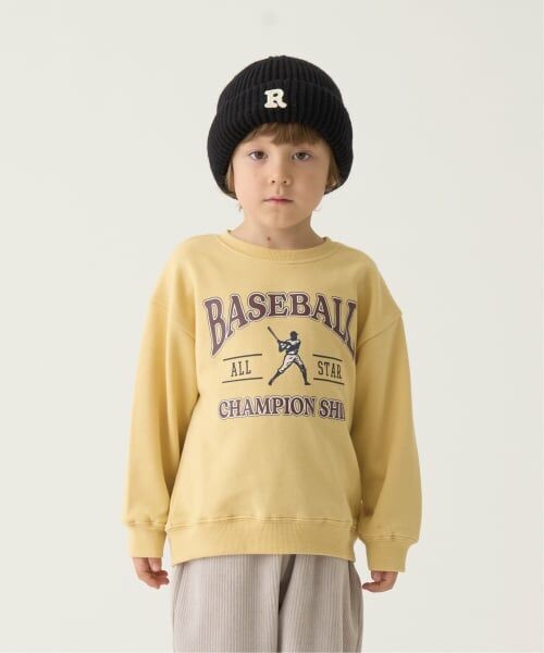 b・ROOM / ビールーム スウェット | 【万能アイテム】選べる7パターンアソートプリントスウェット（カラシ）