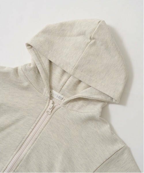b・ROOM / ビールーム パーカー | 【セットアップ可能】ドロップシンプルジップパーカ | 詳細4