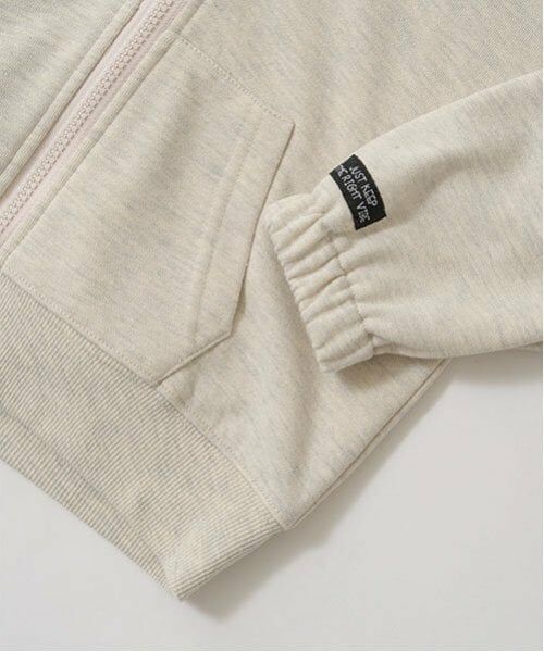 b・ROOM / ビールーム パーカー | 【セットアップ可能】ドロップシンプルジップパーカ | 詳細5