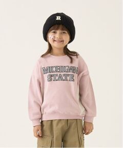 b・ROOM / ビールーム スウェット | 【毛玉バイバイ裏毛】カレッジロゴスウェット