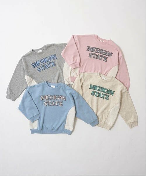 b・ROOM / ビールーム スウェット | 【毛玉バイバイ裏毛】カレッジロゴスウェット | 詳細1