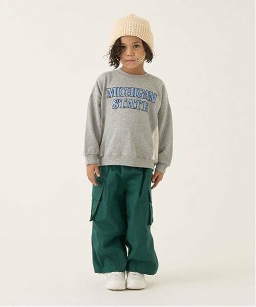 b・ROOM / ビールーム スウェット | 【毛玉バイバイ裏毛】カレッジロゴスウェット | 詳細13