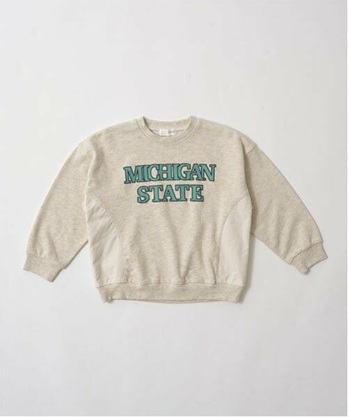 b・ROOM / ビールーム スウェット | 【毛玉バイバイ裏毛】カレッジロゴスウェット | 詳細2