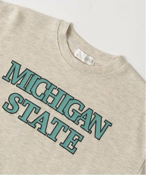 b・ROOM / ビールーム スウェット | 【毛玉バイバイ裏毛】カレッジロゴスウェット | 詳細4