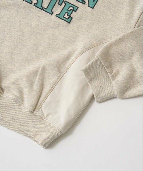 b・ROOM / ビールーム スウェット | 【毛玉バイバイ裏毛】カレッジロゴスウェット | 詳細5