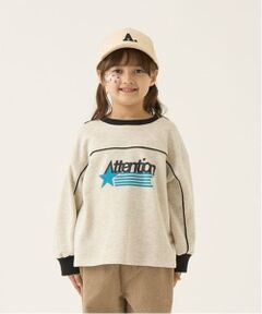 b・ROOM / ビールーム スウェット | 【毛玉バイバイ裏毛】パイピングバイカラービッグスウェット