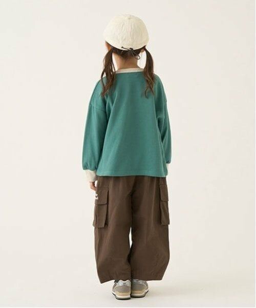 b・ROOM / ビールーム スウェット | 【毛玉バイバイ裏毛】パイピングバイカラービッグスウェット | 詳細10