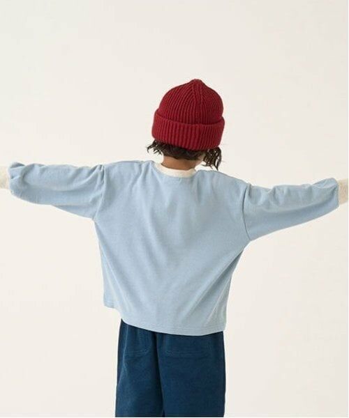 b・ROOM / ビールーム スウェット | 【毛玉バイバイ裏毛】パイピングバイカラービッグスウェット | 詳細12