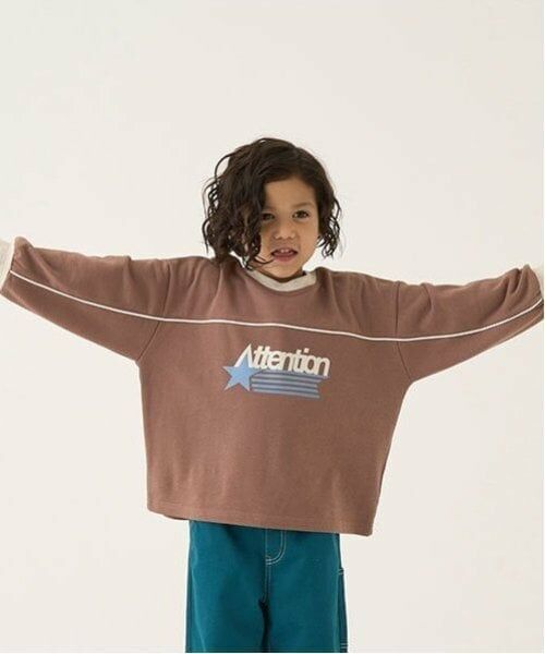 b・ROOM / ビールーム スウェット | 【毛玉バイバイ裏毛】パイピングバイカラービッグスウェット | 詳細14