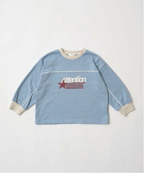 b・ROOM / ビールーム スウェット | 【毛玉バイバイ裏毛】パイピングバイカラービッグスウェット | 詳細2