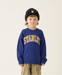 b・ROOM / ビールーム ニット・セーター | カレッジロゴセーター