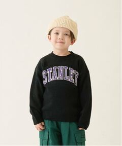 b・ROOM / ビールーム ニット・セーター | カレッジロゴセーター