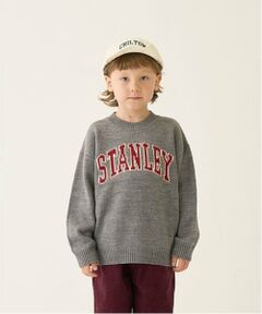 b・ROOM / ビールーム ニット・セーター | カレッジロゴセーター