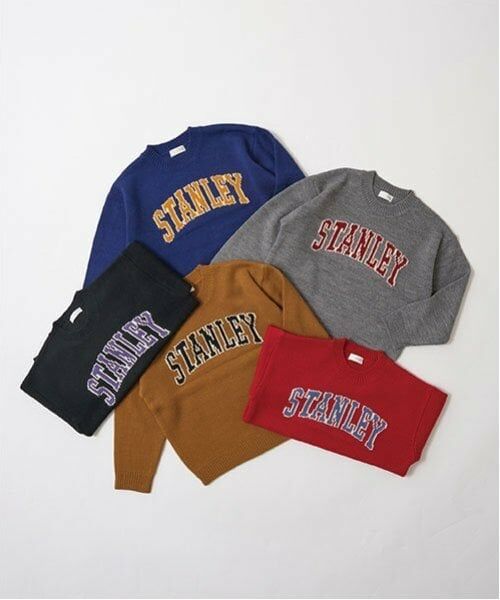 b・ROOM / ビールーム ニット・セーター | カレッジロゴセーター | 詳細1