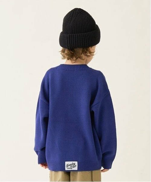 b・ROOM / ビールーム ニット・セーター | カレッジロゴセーター | 詳細12