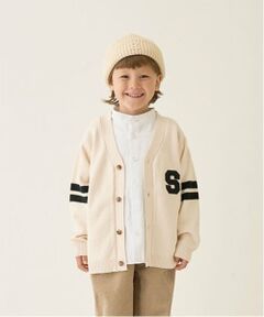 b・ROOM / ビールーム カーディガン・ボレロ | アップリケニットカーディガン