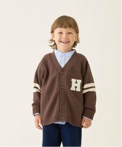 b・ROOM / ビールーム カーディガン・ボレロ | アップリケニットカーディガン